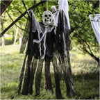 Horror Skull Ornaments Halloween Outdoor Haunted House Yard Decor Corpse Death Prop Skull Ghost Pendant Halloween Party Supplies Lootquake LLC