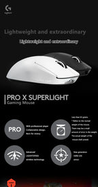 Logitech G PRO X Superlight Wireless Gaming Mouse 16K DPI Sensor Pink Wireless Gaming Mouse 25K HERO Mechanical Gaming Mouse Lootquake LLC