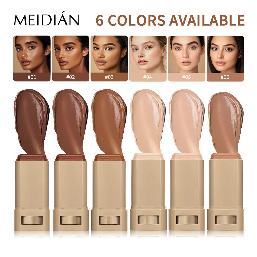 Waterproof And Lasting Temperature Change Foundation Make-up Cream Stick Luster Moisture Concealer Moisturizing LiquidFoundation Lootquake LLC