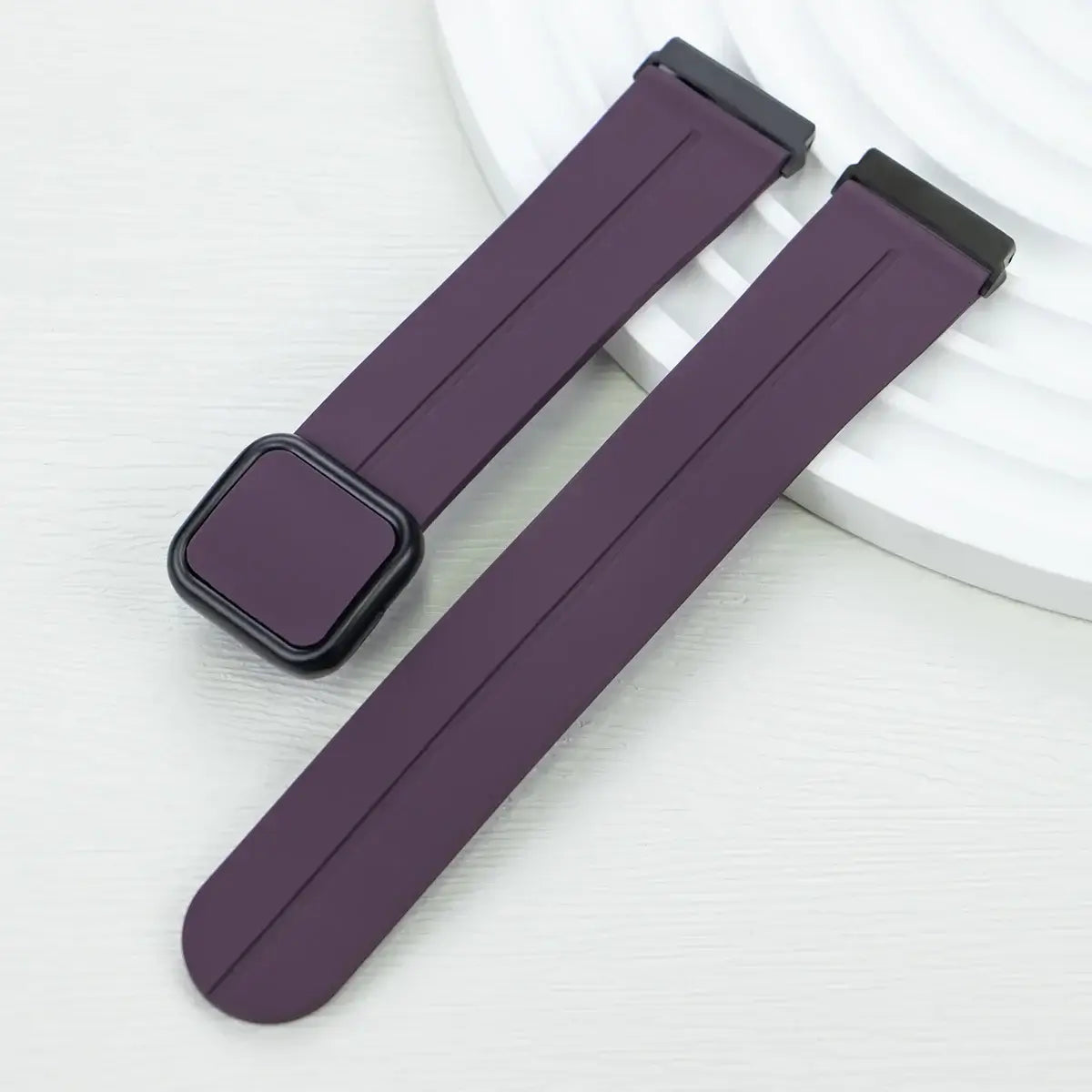 Fitbit Versa & Sense Silicone Band - Waterproof & Magnetic - SJB-DIAMOND ELITES