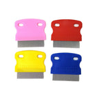 Dog Comb Remove Flea Hair Brush Hair Comb Puppy Cat Comb Dog Brush Multifunction Pet Grooming Dog Brush  Comb Pet Cat Puppy Dog Lice Comb Remover Stainless Steel Fine Teeth Pet Lice Flea Comb Stevvex