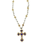Cross Pendant Necklace with pearl Female Silver 925 and steel Jewelry For Women Fashion girls Lootquake LLC