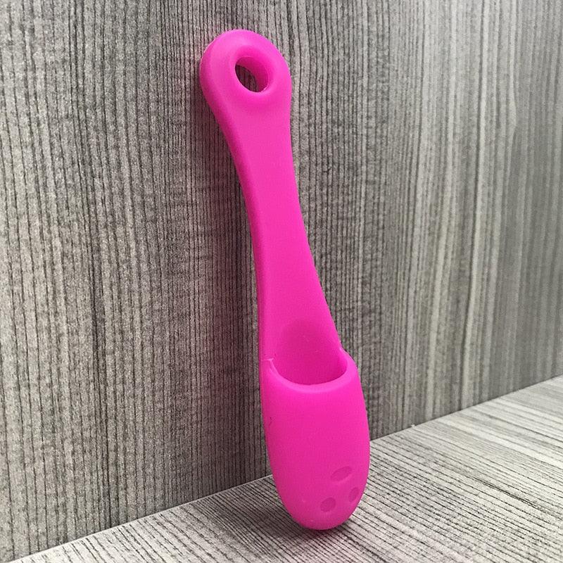 Soft Pet Finger Brush Cats Brush Toothbrush Tear Stains Brush Eye Care Pets Cleaning Grooming Tools Dog Cat Cleaning Supplies Soft Silicone Toothbrush with Long Handle for Dog Cat Pet Dental Care Stevvex