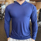 FlexFit Hooded Gym Tee - Long Sleeve
