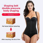 Ladies Lingerie Hree Row Buckle Zipper Bodice Women's Corset Put Away Abdomen Appearing Thin  Breathable Comfortable Lingerie