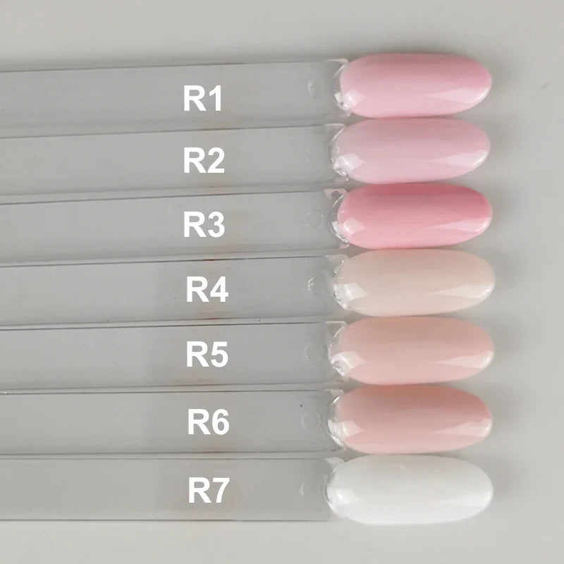 Milky White Rubber Base Gel Polish Nude Pink Base for Gel Varnish Semipermanent Natural Color Gellac Nails Art uv led Enamel Lak Lootquake LLC