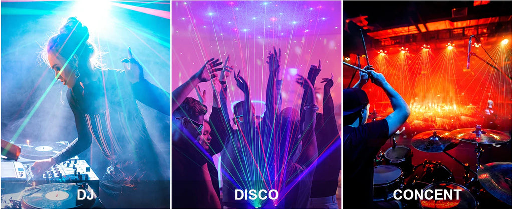 Yiflamefly 150W Moving Head DJ Lights 6 Arms Party Lights RGBW 4IN1 LED Stage Lighs DMX512 For Wedding Party Disco KTV Wedding Lootquake LLC
