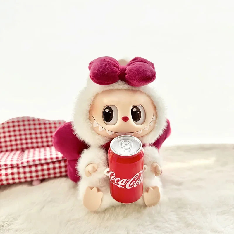Labubu 17cm Clothes II Idol Dolls Sitting Party The Monster Outfit Accessories Clothing DIY Gift Happiness Angel Bowknot FM28B Lootquake LLC