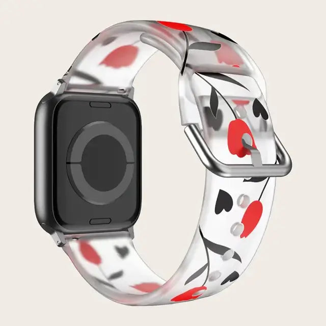Apple Watch Silicone Strap - Colorful Floral Pattern Band BandsCo Straps