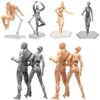 Articulated Human Figma Figurine Drawing Sketch People Statues Art Painting Joint Figurine Sculpture Decoration Desk Accessories