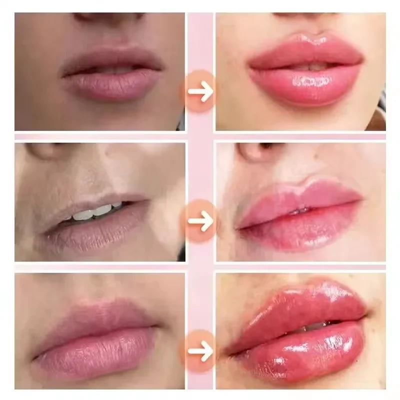 Instant Lip Plumping Gloss Reduce Fine Lines Plumper Serum Exfoliating Lasting Moisturizing Liquid Nourish Sexy Beauty Cosmetics Lootquake LLC