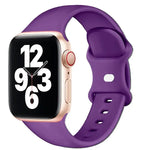 Apple Watch Silicone Band - Soft Waterproof Flexible Strap - SJB-DIAMOND ELITES