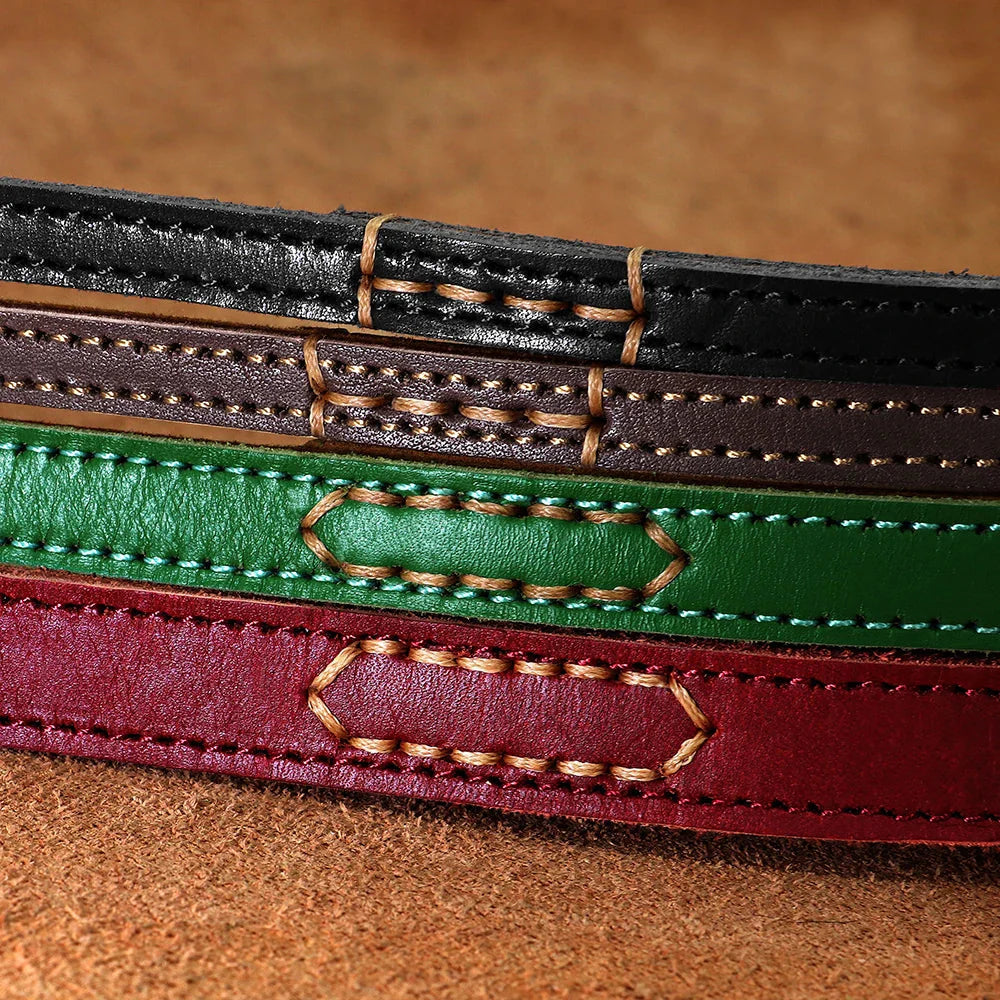 The Classic Leather Lead - Premium Dog Leash Fashioned Furbabies