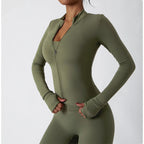 Women Zip Long Sleeve Sports Jacket