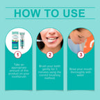 Brightening Whitening Yellow Tooth Toothpaste Foam Cleaning Effective Removal of Tooth Stains, Oral Cleaning Product Lootquake LLC
