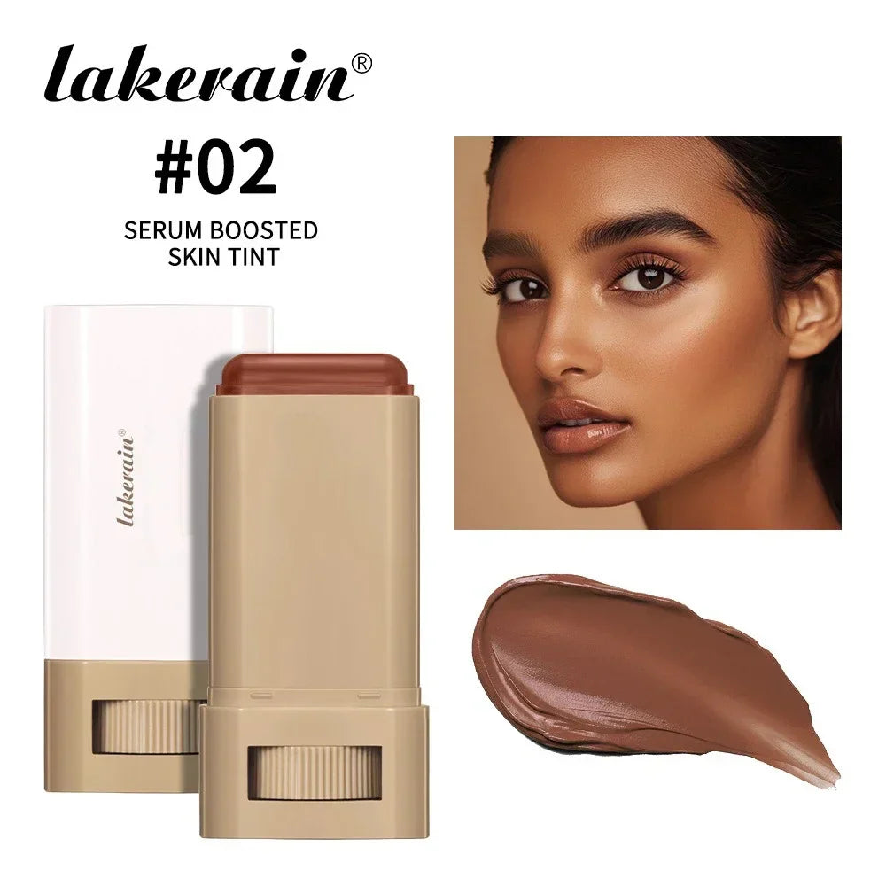 Foundation Stick Balm Skin Bronze Tint Eraser Foundation Stick Smooth Plumper Long-lasting Flawless Makeup Face Beauty Cosmetics Lootquake LLC