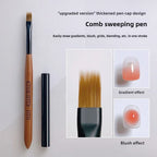 Gradient Nail Art Brush Acrylic Nail Ombre Pen DIY UV Gel Brushes Painting Drawing Flowers Nails Brush Manicure Tools for Salon Lootquake LLC