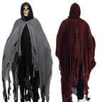 Halloween costume horror ghost clothes adult zombie cloak wizard robe wear secret room death dress up costume cloak Lootquake LLC