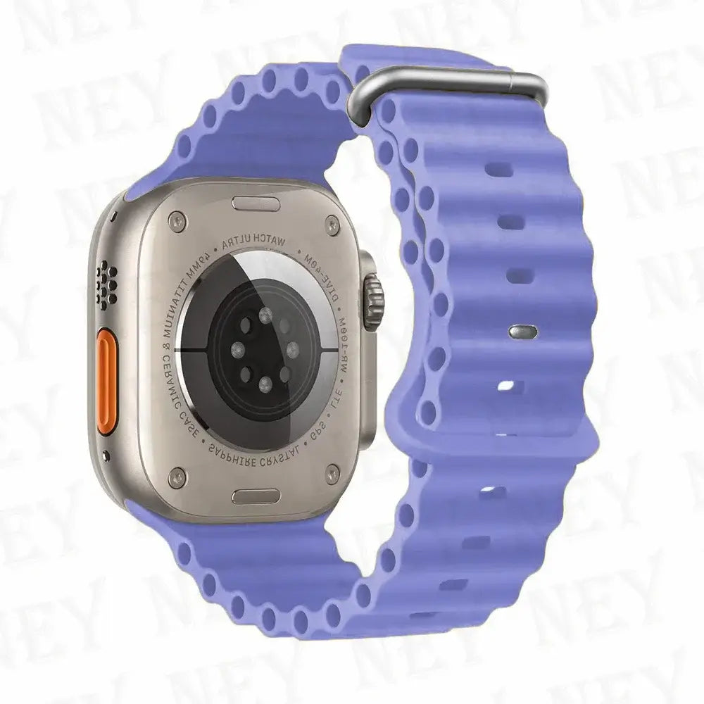 Apple Watch Silicone Strap - Soft Flexible Comfortable Fit - SJB-DIAMOND ELITES