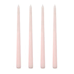 30CM Taper Candle 4 Pack - Home Interior Long Burning Dripless and Smokeless Candles Unscented - Valentines Candles for Home Lootquake LLC