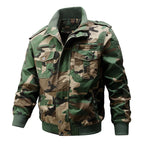 New Workwear Pilot Spring Autumn Coats Men's Jackets Military Tactical Multi Pocket Tops Men's Clothing