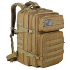 Outdoor Tactical Backpacks 45L Large Capacity Man 3 Days Molle Assault Bags For Outdoor Trekking Camping Backpack