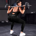 FlexiFit Backless Bodycon Yoga Jumpsuit THRIXINE