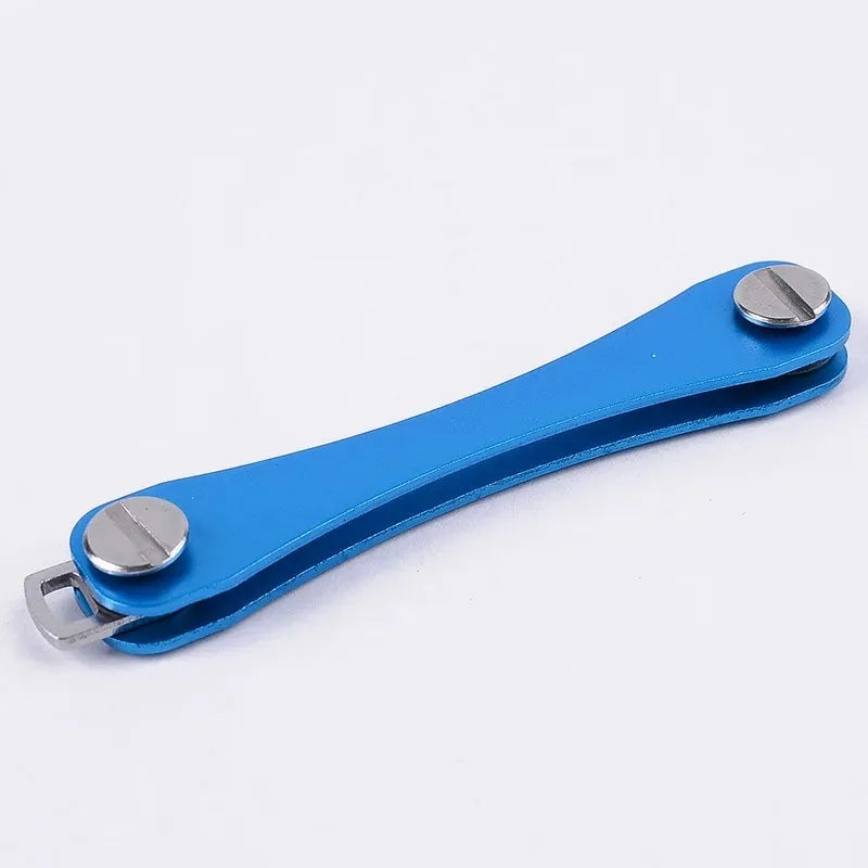 Smart key chain Mini Keychain Compact Key Decorative Holder Clip Home Storage Metal key Clip Aluminum Organizer Keychain Outdoor Lootquake LLC
