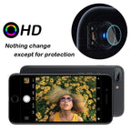 2pcs Camera Lens Protective Protector Cover for IPhone on X 8Plus 7Plus 6 6S 7 8 10 XR Xs Max Tempered Glass Film 9H Tempered Glass Camera Lens Protection Stevvex