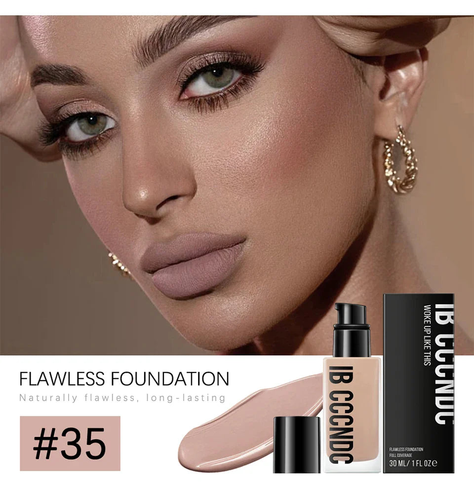 High Coverage Foundation Foundation Face Cream Cosmetic Foundations Makeup Waterproof Mist Korean Makeup Base Make Up Cc Bb Full Lootquake LLC