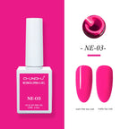 CHUNSHU 15ml Fluorescence Gel Nail Polish Semi Permanent UV/LED Nail Gel Long Lasting Varnish For Nails Art Manicures Soak Off Lootquake LLC