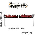 Halloween Door Frame Decoration,Bats,Pumpkins,Spider Webs,Door and Window Corner Stickers, Halloween Home Decoration