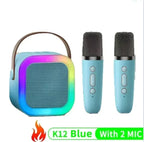 Wireless Bluetooth singing karaoke speaker microphone speaker microphone home family ktv integrated mobile phone handheld Lootquake LLC