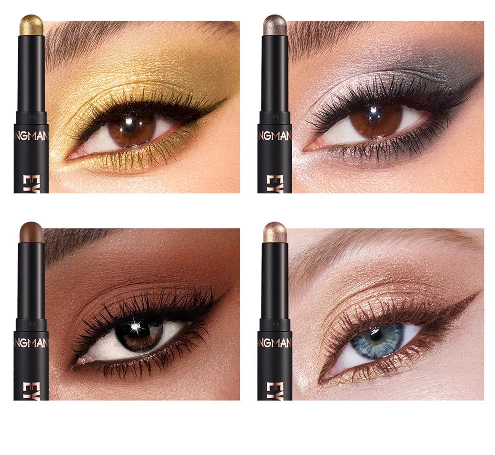 1PC Waterproof Pearlescent Eyeshadow Pencil Stick 8 Colors Lasting Glitter Shimmer Eye Shadow Highlighter Pen Eyes Makeup Tools Lootquake LLC