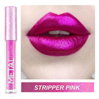 Metallic No-stick Cup Lip Gloss Glitter Matte Moisturizing Waterproof Long Lasting Lip Glaze Liquid Lipstick Lip Makeup Cosmetic Lootquake LLC