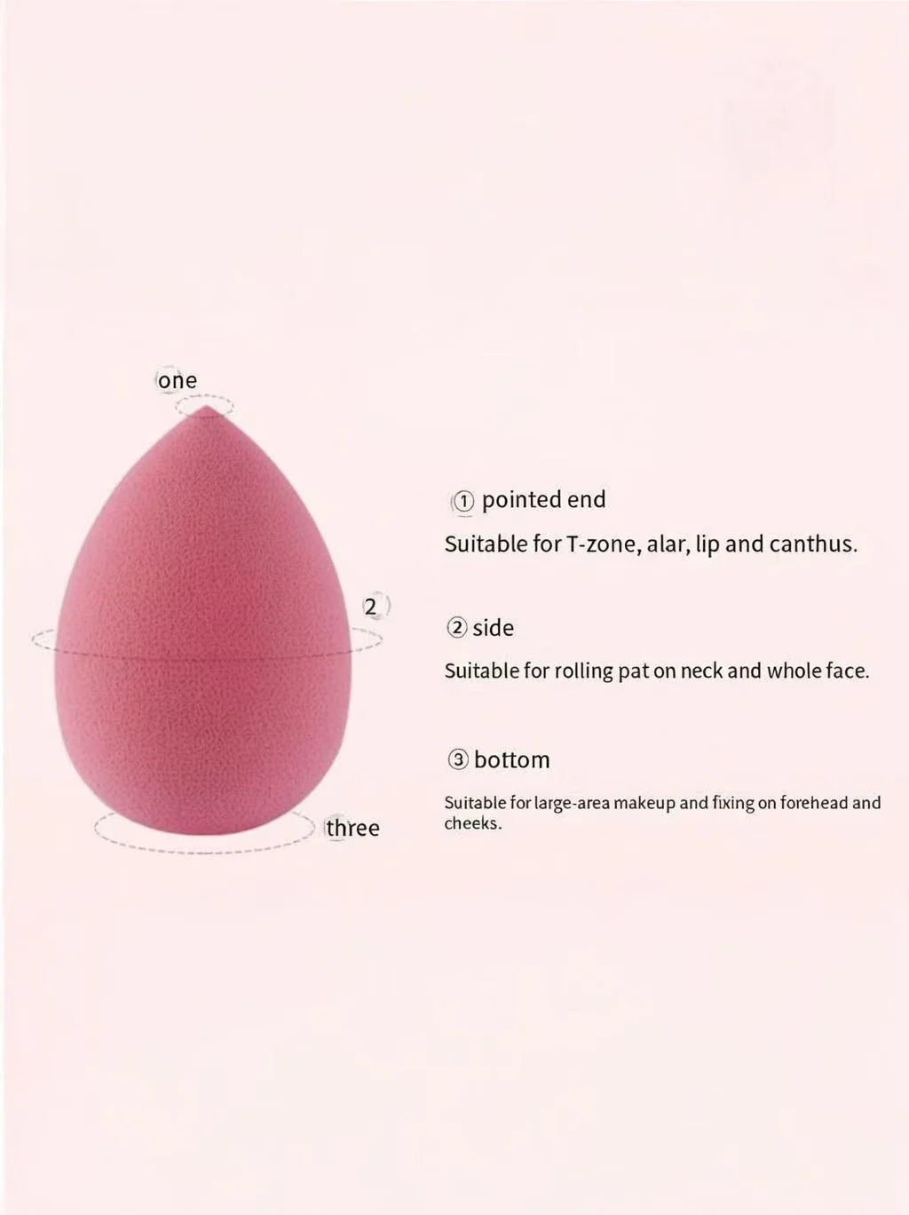 1pcs cosmetic powder puff soft and smooth women's makeup foundation sponge beauty makeup tool accessories drop-shaped Lootquake LLC
