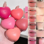 Gegebear Heart-Shaped Lip and Cheek Balm — Fine-Milled, Soft Matte Finish with Delicate Pink Tones for a Blushing Look Lootquake LLC