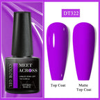 7ml Milky Jelly White Gel Nail Polish Natural Luster Long Lasting Nail Art All for Home DIY Manicure Soak Off UV LED Gel Vernis Lootquake LLC