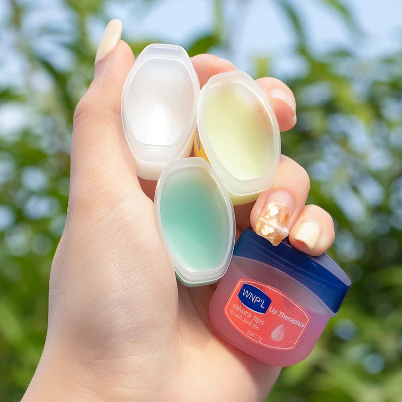 4pcs Natural Plant Lipstick Whitening Lipstick Base Moisturizing Cream Anti Crack Lip Care Jelly Color Makeup Lip Gloss Lootquake LLC