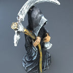 Holy Death Statue Standing Religious Decorative Figurine Grim Reaper Holding Scythe Statue Altar Halloween Lootquake LLC