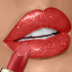 Diamond Shimmer Lipstick Lip Gloss High Pigmented Long Lasting 10 Colors Glitter Lipgloss Lips Makeup Cosmetics Sexy Make Up Lootquake LLC