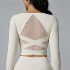 Women's Long Sleeve Yoga Running Top