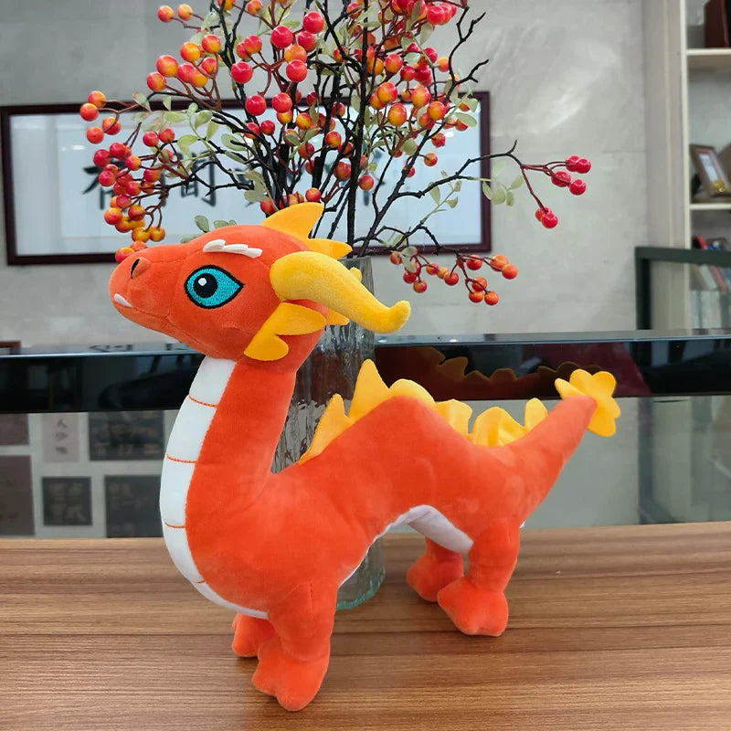 Cute Green Dragon Plush Toy, Stuffed Animal Dinosaur Doll, Christmas Halloween Thanksgiving Day Easter New Year Gift Lootquake LLC