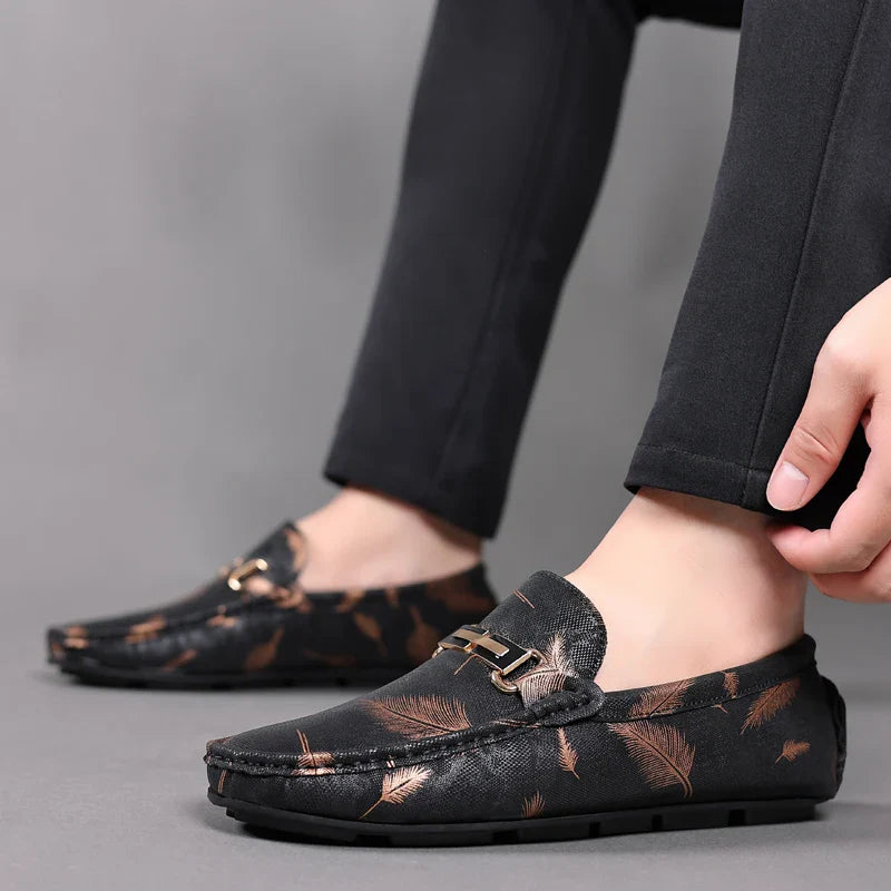 MAEDEF Men‘s High Quality Slip on Loafers 2024 Classics Fashion Leather Casual Male Shoe Comfortable Outdoor Driving Flats Shoes Lootquake LLC