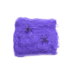 Halloween Decorations Artificial Spider Web Stretchy Cobweb Scary Party Halloween Decoration for Bar Haunted House Scene Props Lootquake LLC