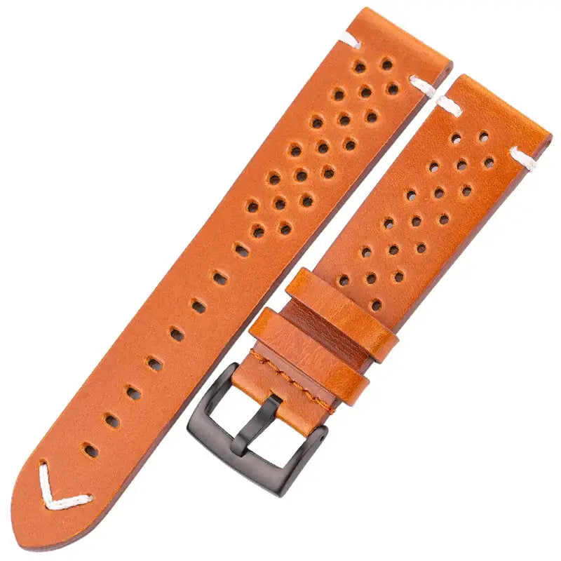 Samsung Galaxy Watch Genuine Breathable Leather Strap - SJB-DIAMOND ELITES