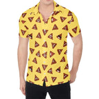 Happy Funny Poop Pattern Print Aloha Shirts For Men Summer Short Sleeve Button Down Beach Shirts Tops Mens Plus Size Blouse Lootquake LLC