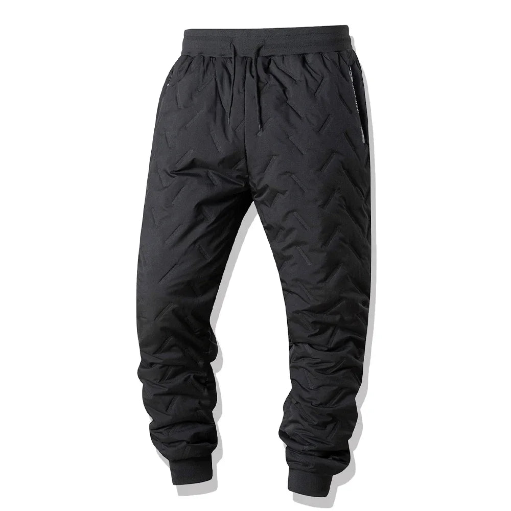 Men's Winter Thick Warm Arctic Velvet Thermal Waterproof Windproof Casual Sweatpants - SJB-DIAMOND ELITES