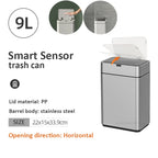 Trash Can Kitchen Sensor Recycle Bin Trash Can 20 Liters High Foot Wastebasket with Lid Dustbin Automatic Sensor Smart Trash Bin