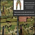 Mege Tactical Ripstop Joggers for Outdoor Adventure